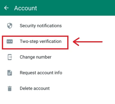 Two-factor authentication, WhatsApp